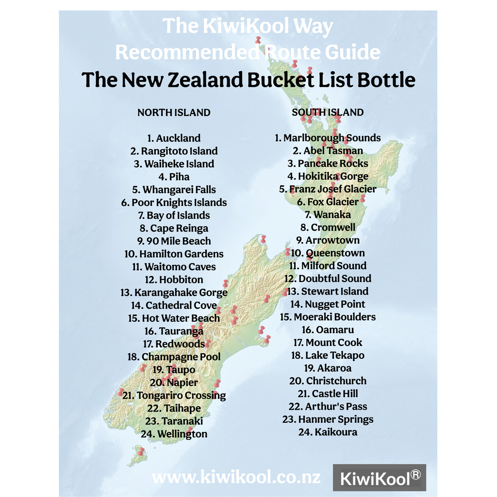 The NZ Bucket List Bottle Kit