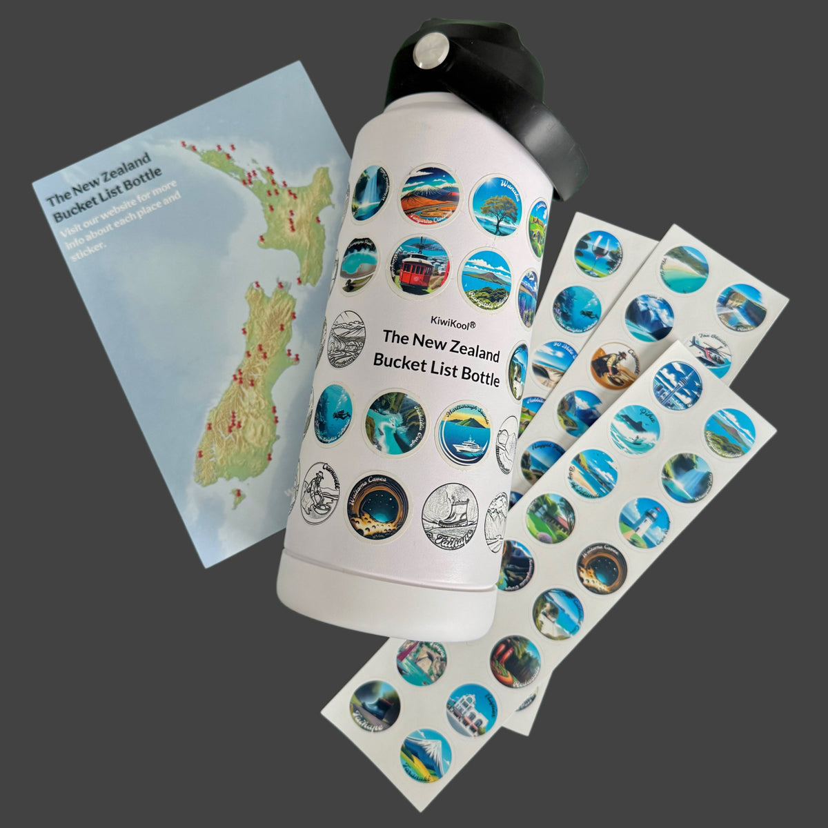 The NZ Bucket List Bottle Kit